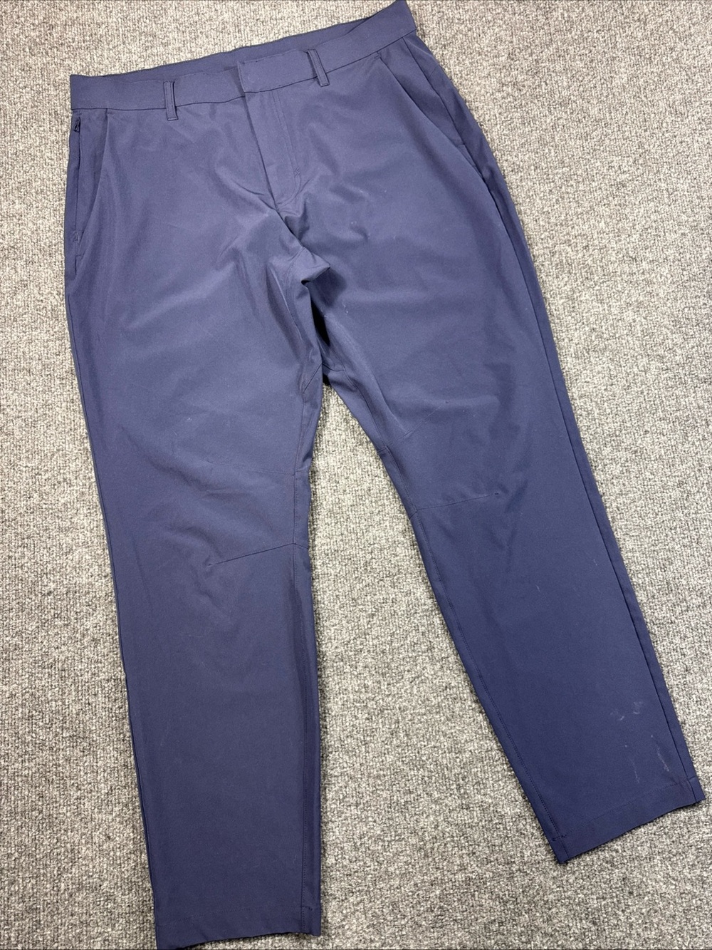 Fabletics The Only Pant Men's 33x32 (34x29) Classic Fit Blue Performance